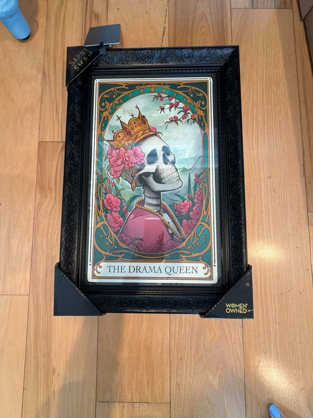 Sapna Shah The Drama Queen Framed Art Print